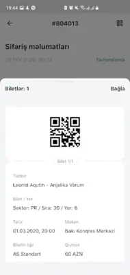 iTicket.AZ - Online tickets android App screenshot 1