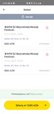 iTicket.AZ - Online tickets android App screenshot 3